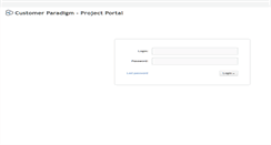 Desktop Screenshot of payments.customerparadigm.com